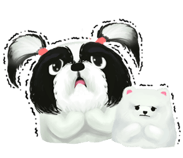 Pukpui and Namee sticker #12480670