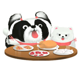 Pukpui and Namee sticker #12480672