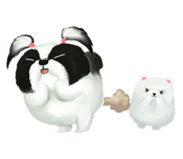 Pukpui and Namee sticker #12480677