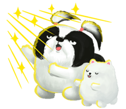 Pukpui and Namee sticker #12480683