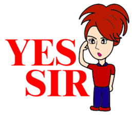 Hypermarkets small staff sticker #12480718