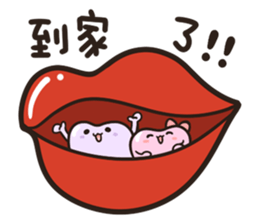 V-Smile Family-LOVE sticker #12480958