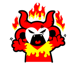 Devil monkey DMK sticker #12480967