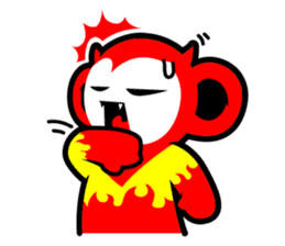 Devil monkey DMK sticker #12480969