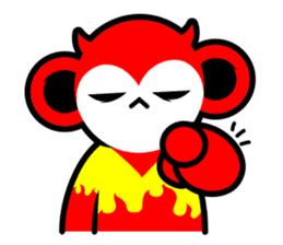 Devil monkey DMK sticker #12480976