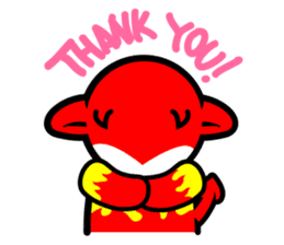 Devil monkey DMK sticker #12480990