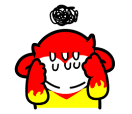 Devil monkey DMK sticker #12480992