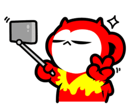 Devil monkey DMK sticker #12480993