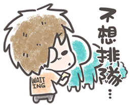 off60's Blue Monday sticker #12481095