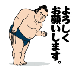 The funny Sumo sticker #12481250