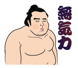 The funny Sumo sticker #12481257
