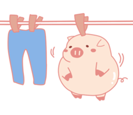 My Cute Lovely Pig, fourth story sticker #12481977