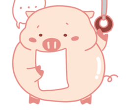 My Cute Lovely Pig, fourth story sticker #12481992