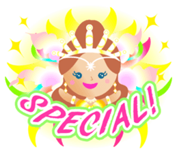 Samba dancers sticker #12482022