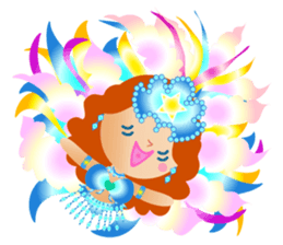 Samba dancers sticker #12482032
