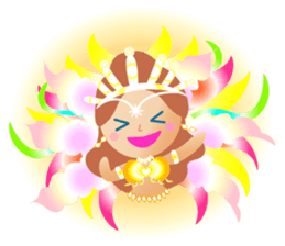 Samba dancers sticker #12482034