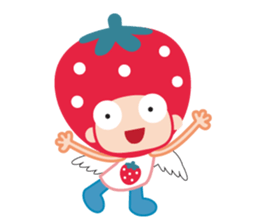 Lovely Strawberry Girl sticker #12482159