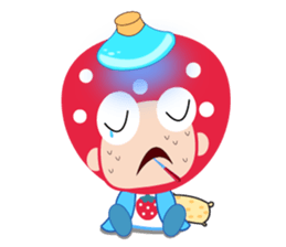 Lovely Strawberry Girl sticker #12482162