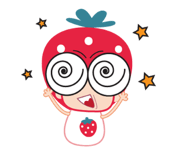 Lovely Strawberry Girl sticker #12482169