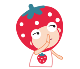 Lovely Strawberry Girl sticker #12482174
