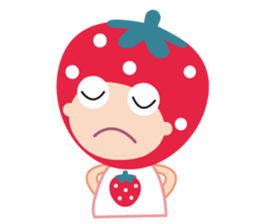 Lovely Strawberry Girl sticker #12482175