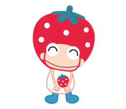 Lovely Strawberry Girl sticker #12482177