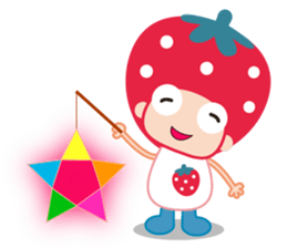 Lovely Strawberry Girl sticker #12482178