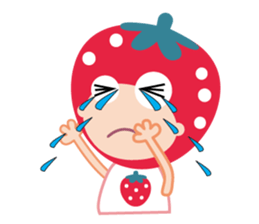 Lovely Strawberry Girl sticker #12482180