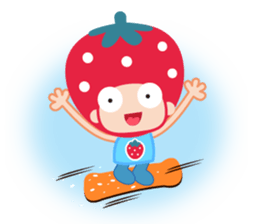 Lovely Strawberry Girl sticker #12482181