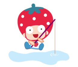 Lovely Strawberry Girl sticker #12482182