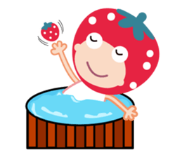 Lovely Strawberry Girl sticker #12482185