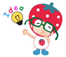 Lovely Strawberry Girl sticker #12482190