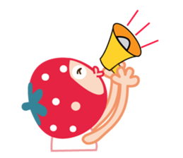 Lovely Strawberry Girl sticker #12482194