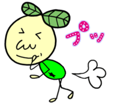 Fairy leaves of colorful tights 3 sticker #12482329
