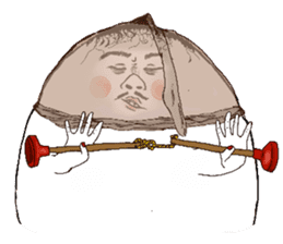 Boiled egg's life 3.0 sticker #12482376