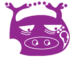 Emotion Monster sticker #12482462