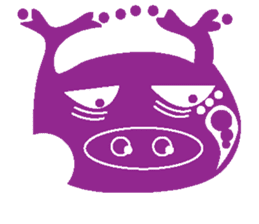 Emotion Monster sticker #12482462