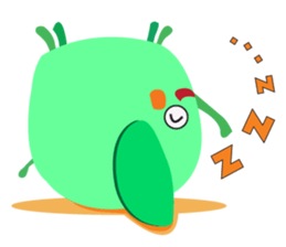 Interesting Midori-Elephant sticker #12482800