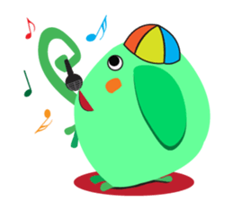 Interesting Midori-Elephant sticker #12482801