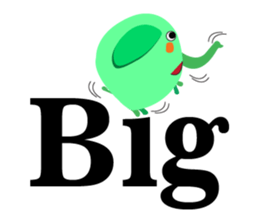 Interesting Midori-Elephant sticker #12482803