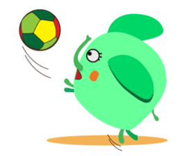 Interesting Midori-Elephant sticker #12482806