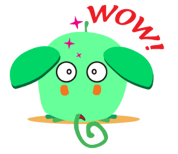 Interesting Midori-Elephant sticker #12482812