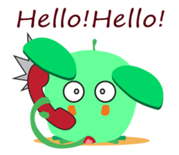 Interesting Midori-Elephant sticker #12482813