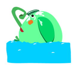 Interesting Midori-Elephant sticker #12482823