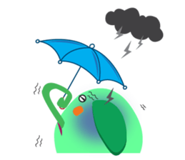 Interesting Midori-Elephant sticker #12482830