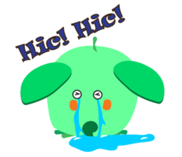 Interesting Midori-Elephant sticker #12482832