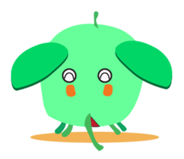 Interesting Midori-Elephant sticker #12482837
