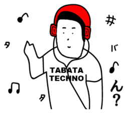 TABATA 6 sticker #12482850