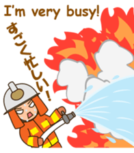 adolf the fire fighter sticker #12483132