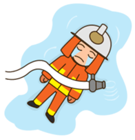 adolf the fire fighter sticker #12483139